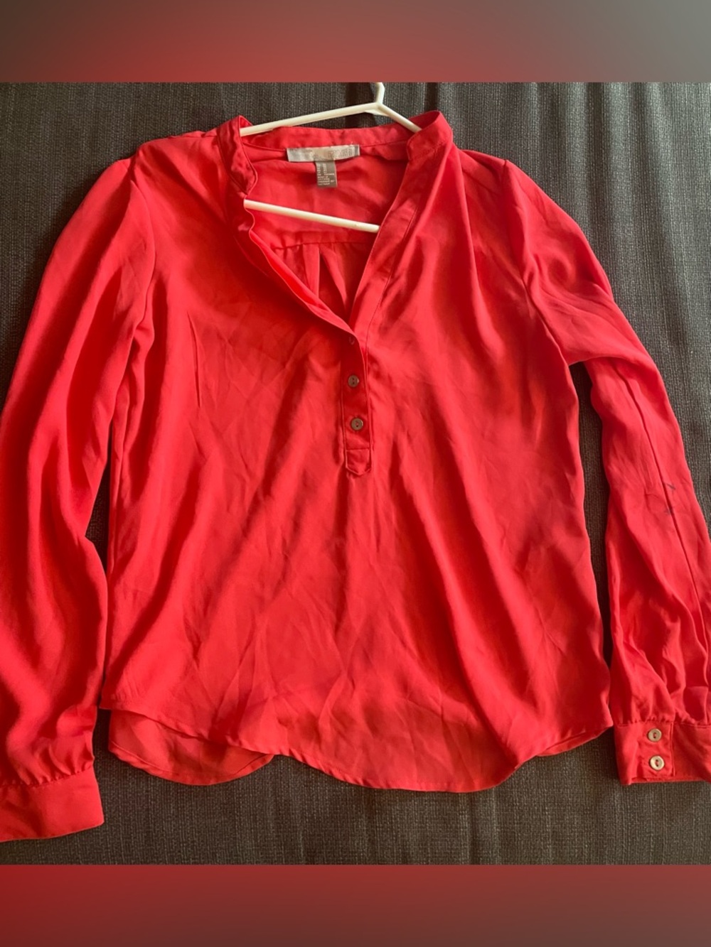 Forever 21 Size XS Coral Blouse